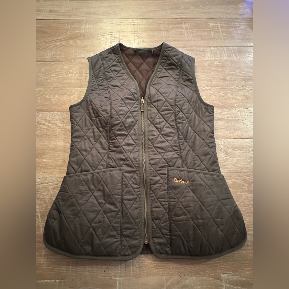 Barbour Size 6 Fleece Betty Vest